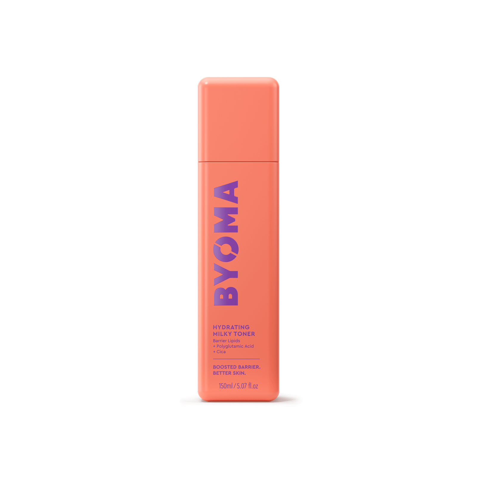 A bottle of Byoma Hydrating Milky Toner.