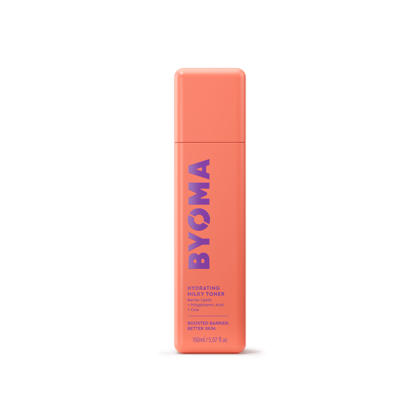 A bottle of Byoma Hydrating Milky Toner.