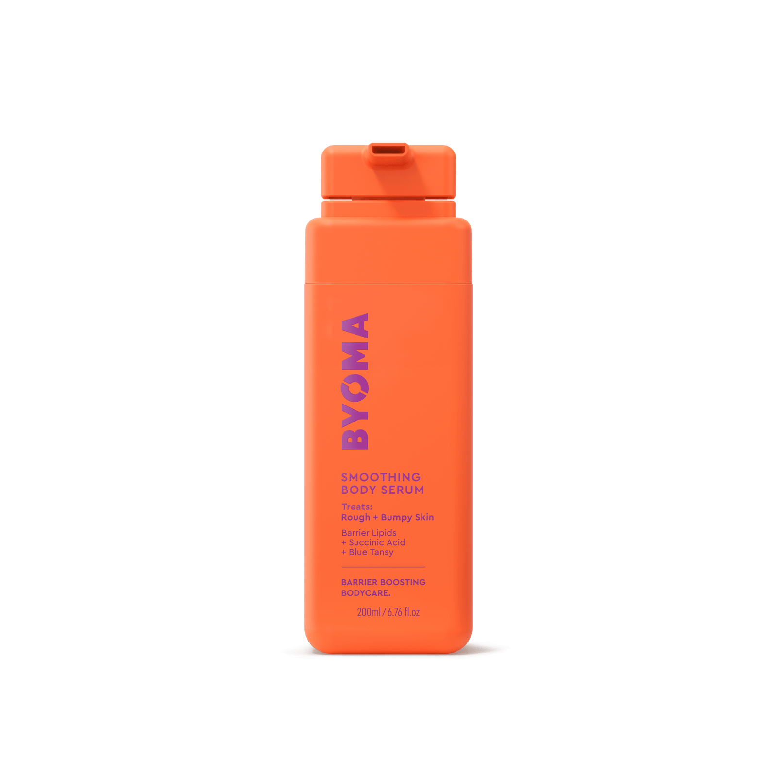 BYOMA SMOOTHING BODY SERUM against a white background.