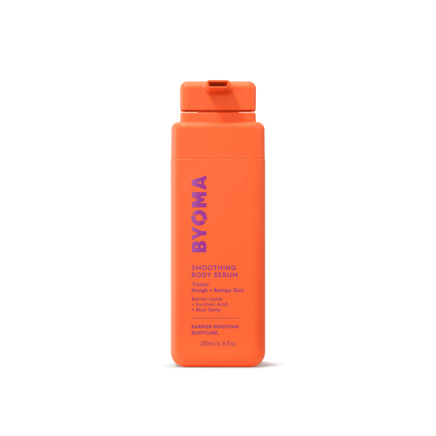 BYOMA SMOOTHING BODY SERUM against a white background.